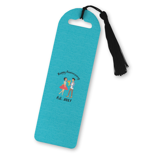 Custom Happy Anniversary Plastic Bookmark (Personalized)