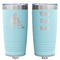 Happy Anniversary Teal Polar Camel Tumbler - 20oz -Double Sided - Approval