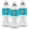 Happy Anniversary Water Bottle Labels - Front View