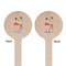 Happy Anniversary Wooden 7.5" Stir Stick - Round - Double Sided - Front & Back