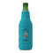 Happy Anniversary Zipper Bottle Cooler - FRONT (bottle)