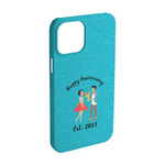 Happy Anniversary iPhone Case - Plastic - iPhone 15 Pro (Personalized)