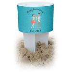 Happy Anniversary Beach Spiker Drink Holder (Personalized)