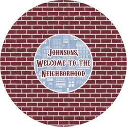 Housewarming Multipurpose Round Labels - 1" (Personalized)