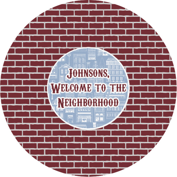 Custom Housewarming Multipurpose Round Labels - 1" (Personalized)