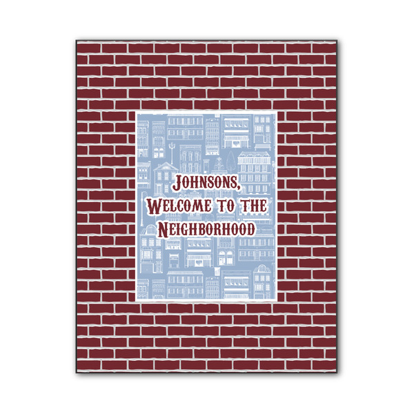 Custom Housewarming Wood Print - 11x14 (Personalized)