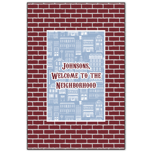 Custom Housewarming Wood Print - 20x30 (Personalized)