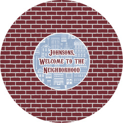 Housewarming Multipurpose Round Labels - Custom Sized (Personalized)