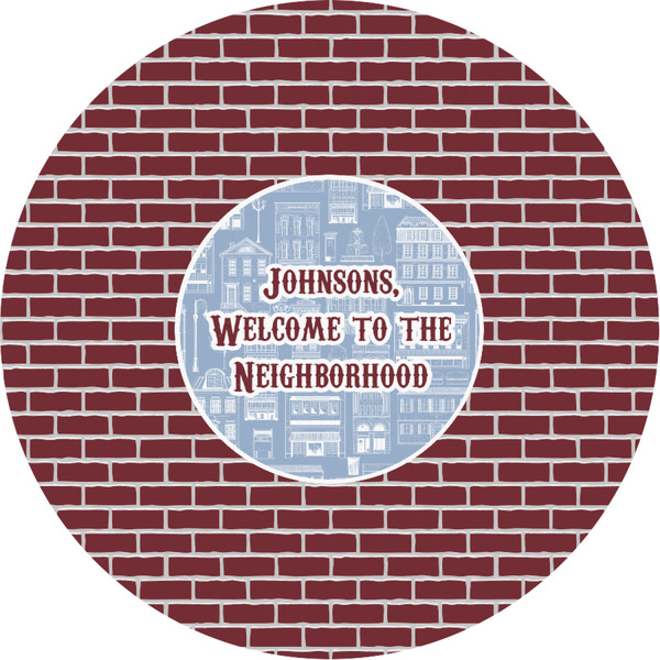 Custom Housewarming Multipurpose Round Labels - 3" (Personalized)