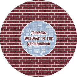 Housewarming Multipurpose Round Labels - 5" (Personalized)