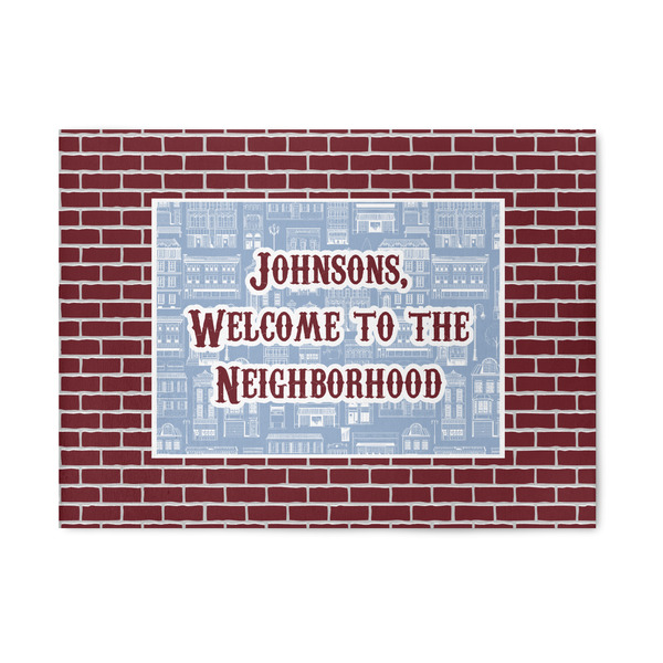 Custom Housewarming 5' x 7' Patio Rug (Personalized)