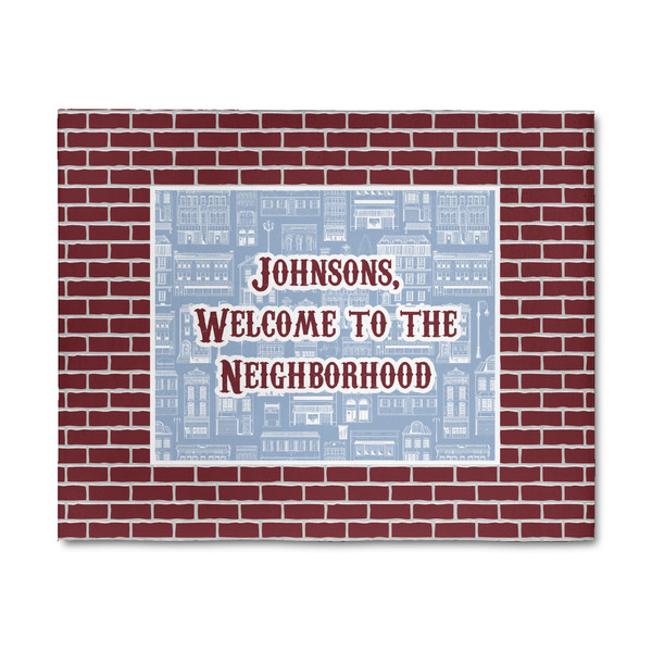 Custom Housewarming 8' x 10' Indoor Area Rug (Personalized)