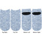 Housewarming Adult Ankle Socks - Double Pair - Front and Back - Apvl