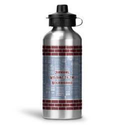 Housewarming Water Bottle - Aluminum - 20 oz (Personalized)