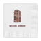 Housewarming Embossed Decorative Napkins (Personalized)