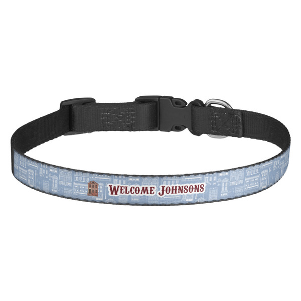 Custom Housewarming Dog Collar - Medium (Personalized)