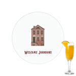 Housewarming Printed Drink Topper - 2.15" (Personalized)