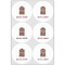 Housewarming Drink Topper - XLarge - Set of 6