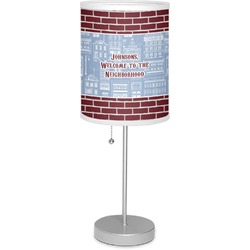 Housewarming 7" Drum Lamp with Shade Linen (Personalized)