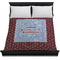 Housewarming Duvet Cover - Queen - On Bed - No Prop