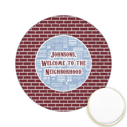 Housewarming Printed Cookie Topper - 2.15" (Personalized)