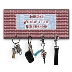 Housewarming Key Hanger w/ 4 Hooks w/ Name or Text