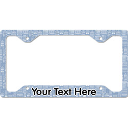 Housewarming License Plate Frame - Style C (Personalized)