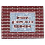 Housewarming Single-Sided Linen Placemat - Single w/ Name or Text