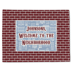 Housewarming Single-Sided Linen Placemat - Single w/ Name or Text