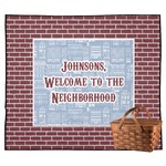 Housewarming Outdoor Picnic Blanket (Personalized)