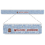 Housewarming Plastic Ruler - 12" (Personalized)