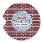 Housewarming Sandstone Car Coaster - Single (Personalized)