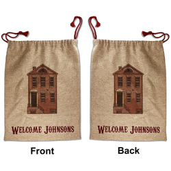 Housewarming Santa Sack - Front & Back (Personalized)