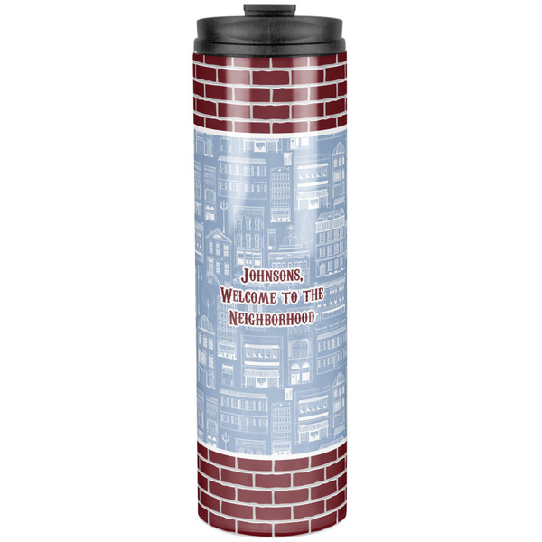 Custom Housewarming Stainless Steel Skinny Tumbler - 20 oz (Personalized)