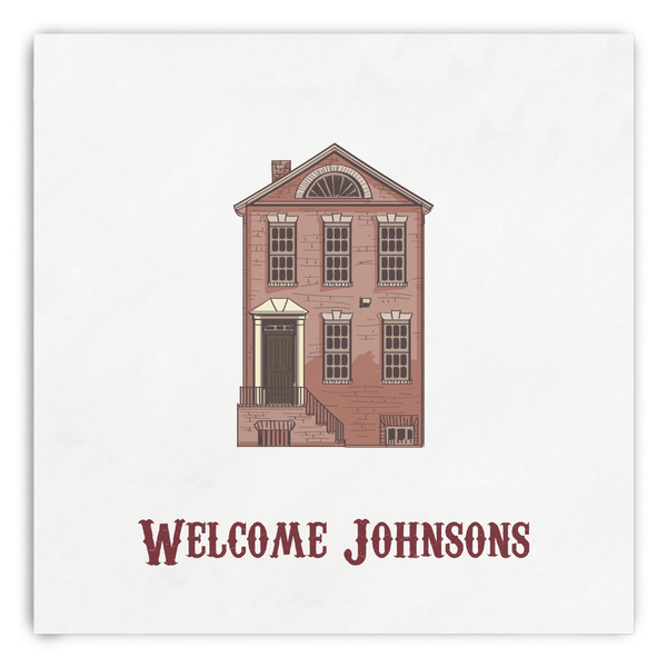 Custom Housewarming Paper Dinner Napkins (Personalized)