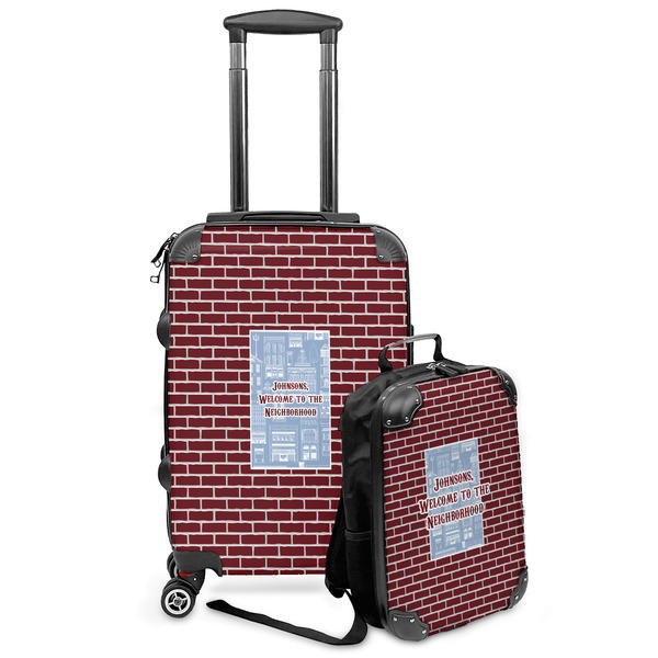 Custom Housewarming Kids 2-Piece Luggage Set - Suitcase & Backpack (Personalized)