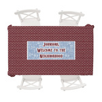 Housewarming Tablecloth - 58"x102" (Personalized)