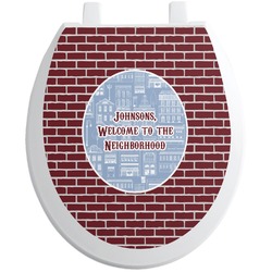 Housewarming Toilet Seat Decal (Personalized)