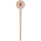 Housewarming Wooden 4" Food Pick - Round - Single Pick