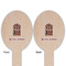 Housewarming Wooden Food Pick - Oval - Double Sided - Front & Back