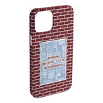 Housewarming iPhone Case - Plastic - iPhone 15 Plus (Personalized)