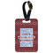 Welcome To The Neighborhood Aluminum Luggage Tag (Personalized)