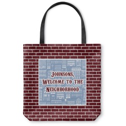 Housewarming Canvas Tote Bag - Medium - 16"x16" (Personalized)