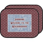 Housewarming Car Floor Mats (Back Seat) (Personalized)