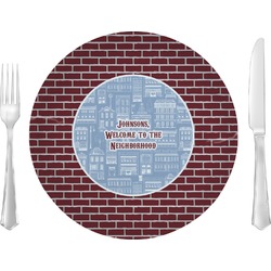 Housewarming Glass Lunch / Dinner Plate 10" (Personalized)