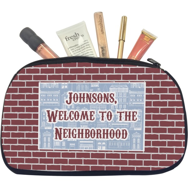 Custom Housewarming Makeup / Cosmetic Bag - Medium (Personalized)