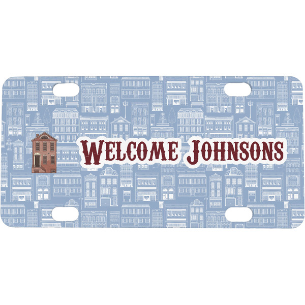 Custom Housewarming Mini/Bicycle License Plate (Personalized)