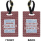 Welcome To The Neighborhood Rectangle Luggage Tag (Front + Back)