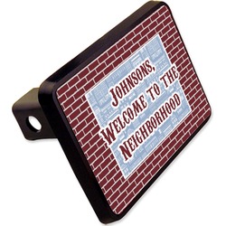 Housewarming Rectangular Trailer Hitch Cover - 2" (Personalized)
