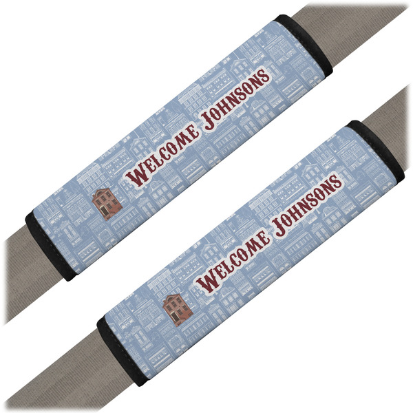 Custom Housewarming Seat Belt Covers (Set of 2) (Personalized)